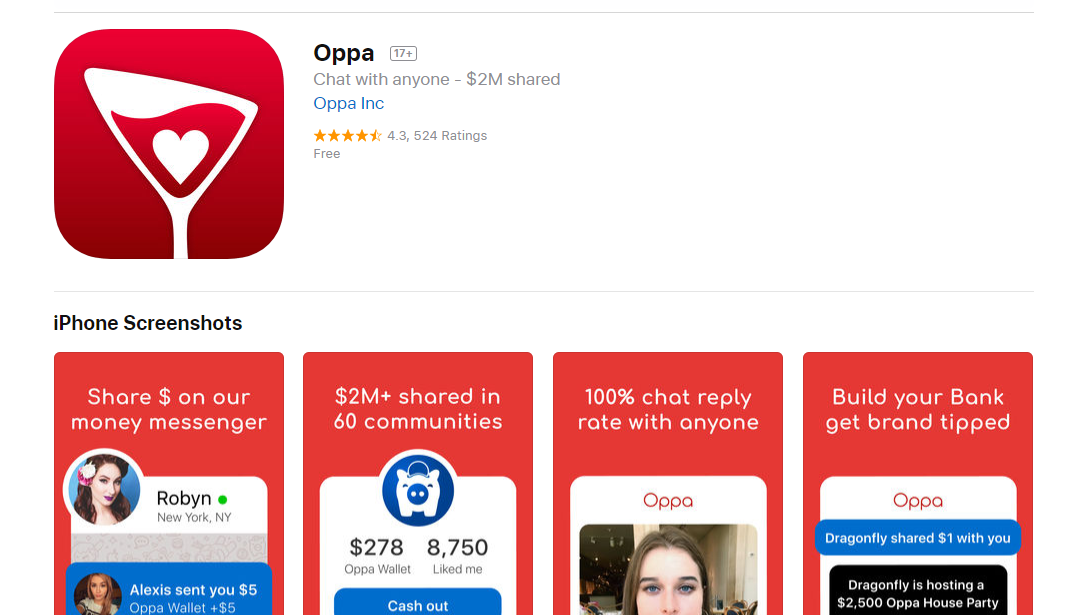 oppa app make money