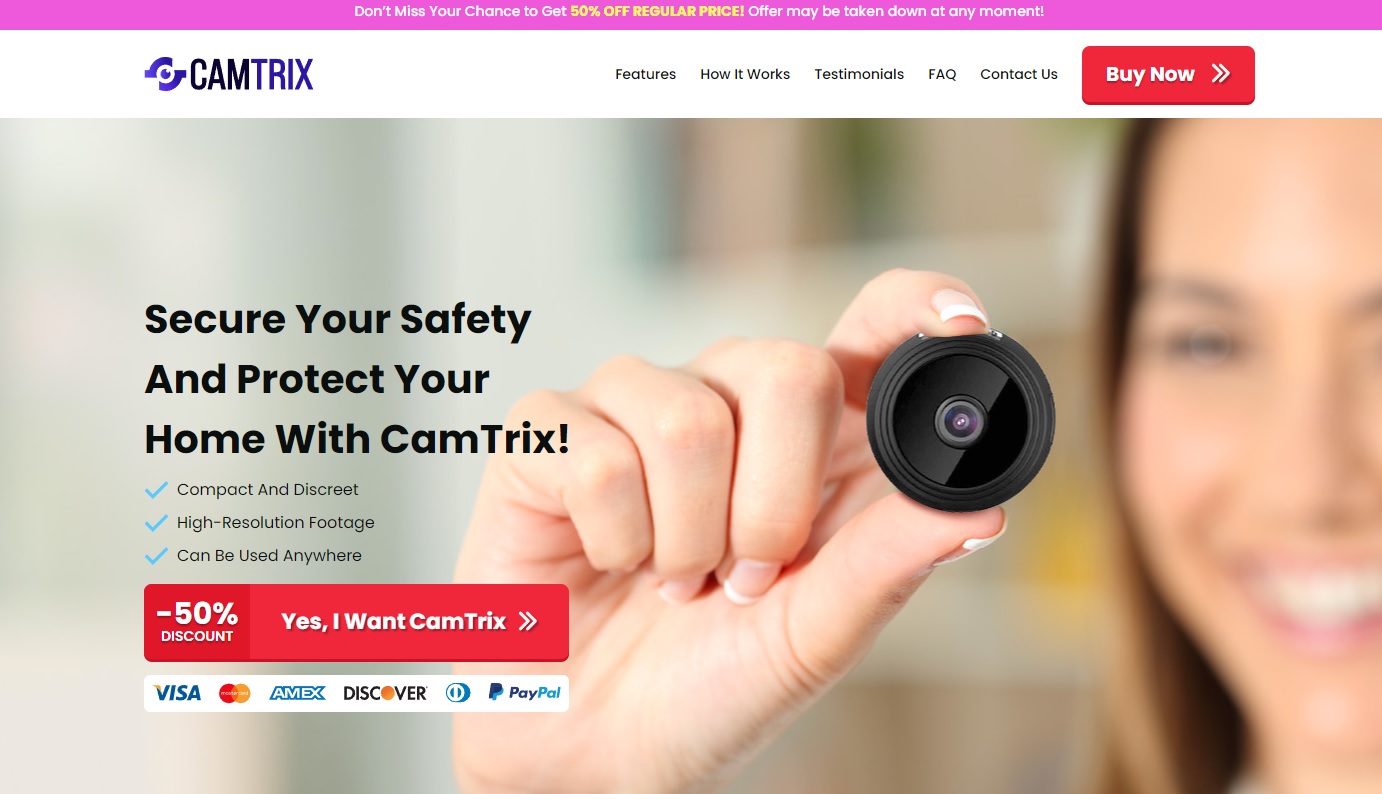 Camtrix Camera, Camtrix Magnetic Mini Security Camera, Camtrix