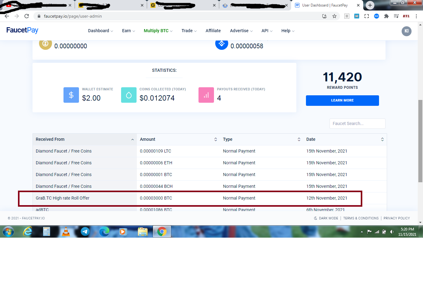 grab payment proof to faucetpay 12 Nov.png